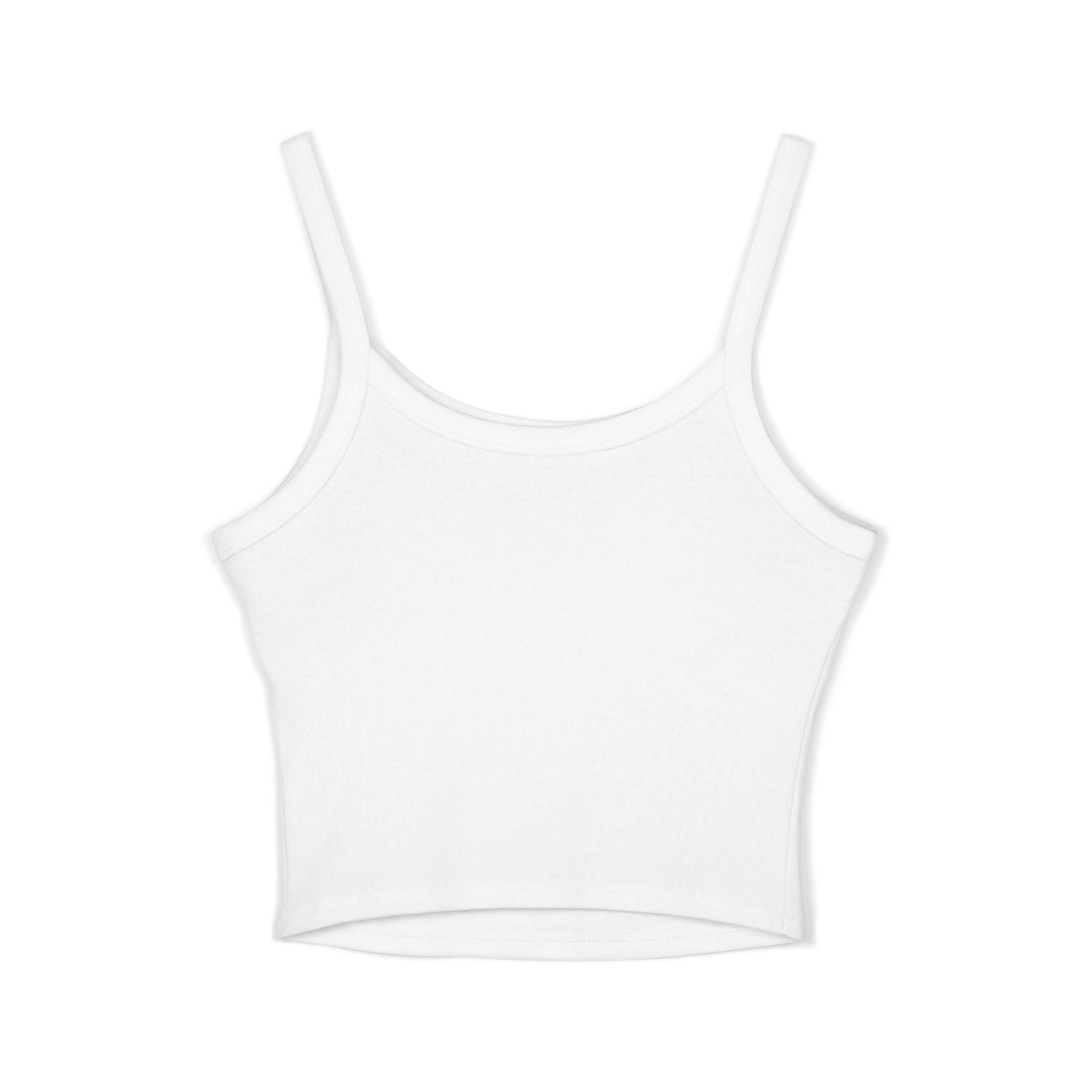 Tank Top with Small Vintage Tiger Face  Cute Minimalist Animal Crop Top