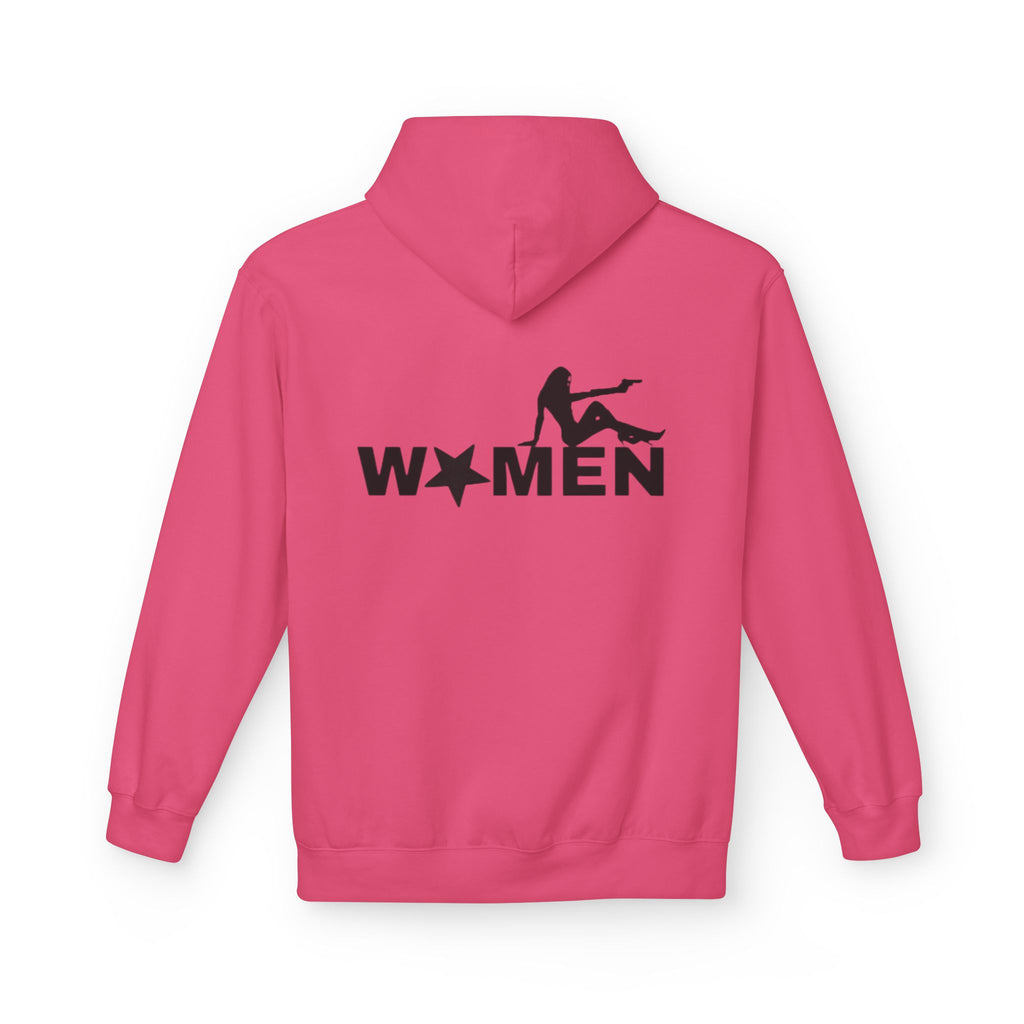 Women Silhouette Hoodie - Feminine Pinup Graphic Pullover