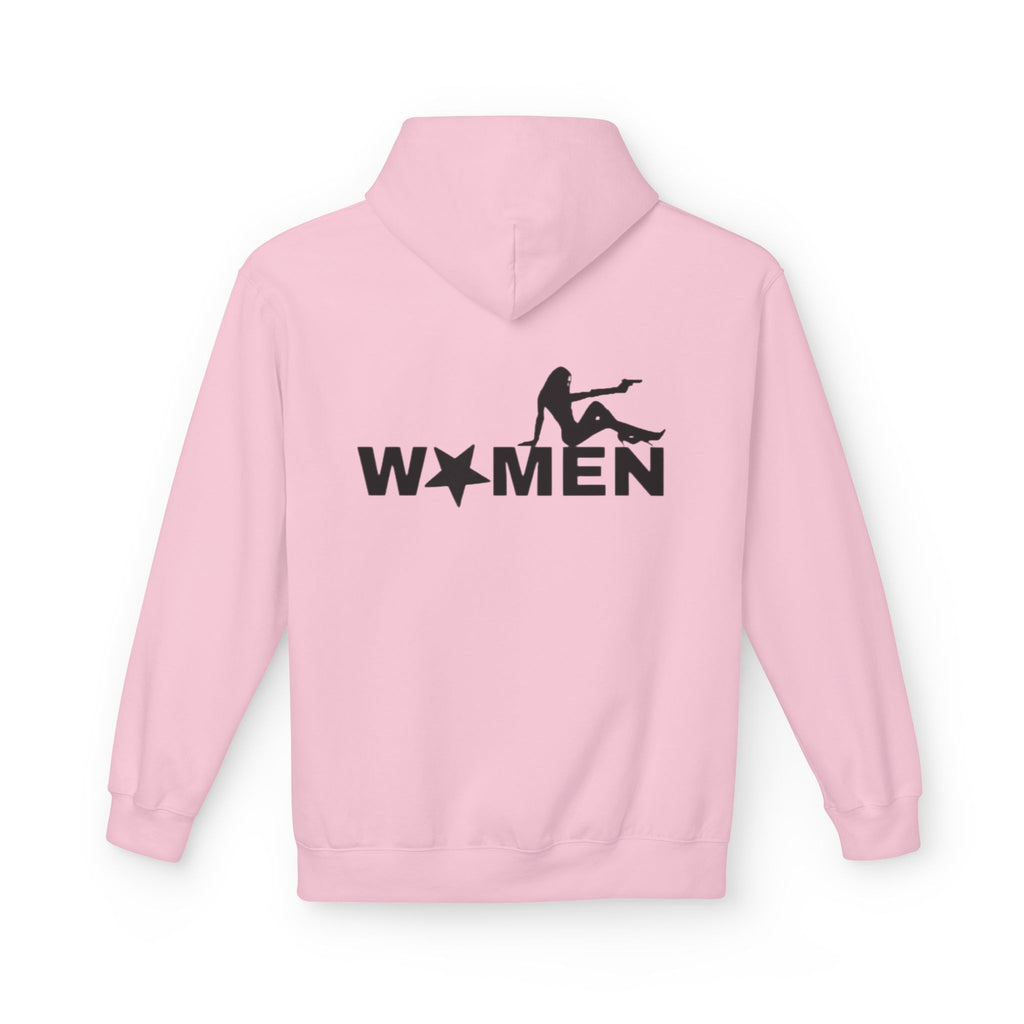 Women Silhouette Hoodie - Feminine Pinup Graphic Pullover