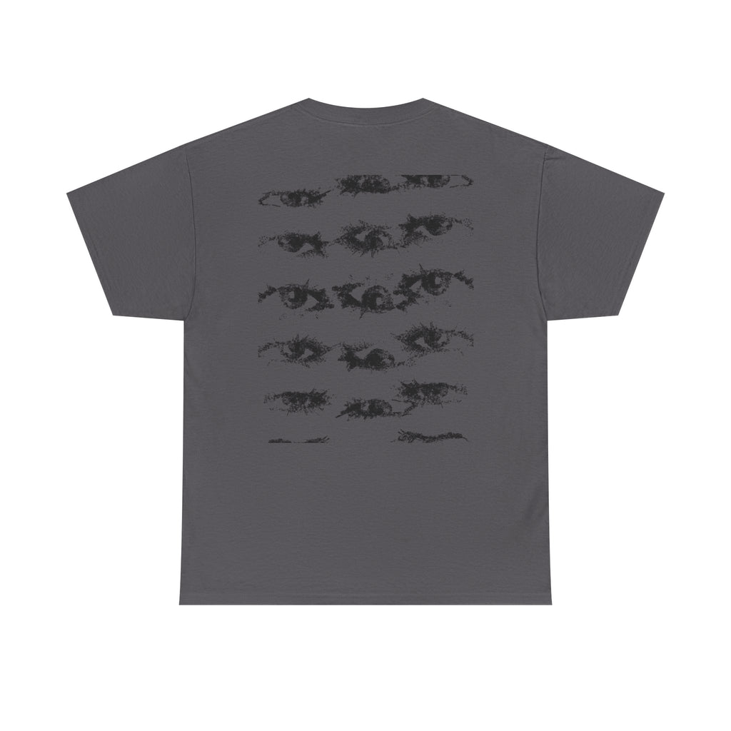Graphic Tee — Noir Portrait & Eye Collage T-Shirt