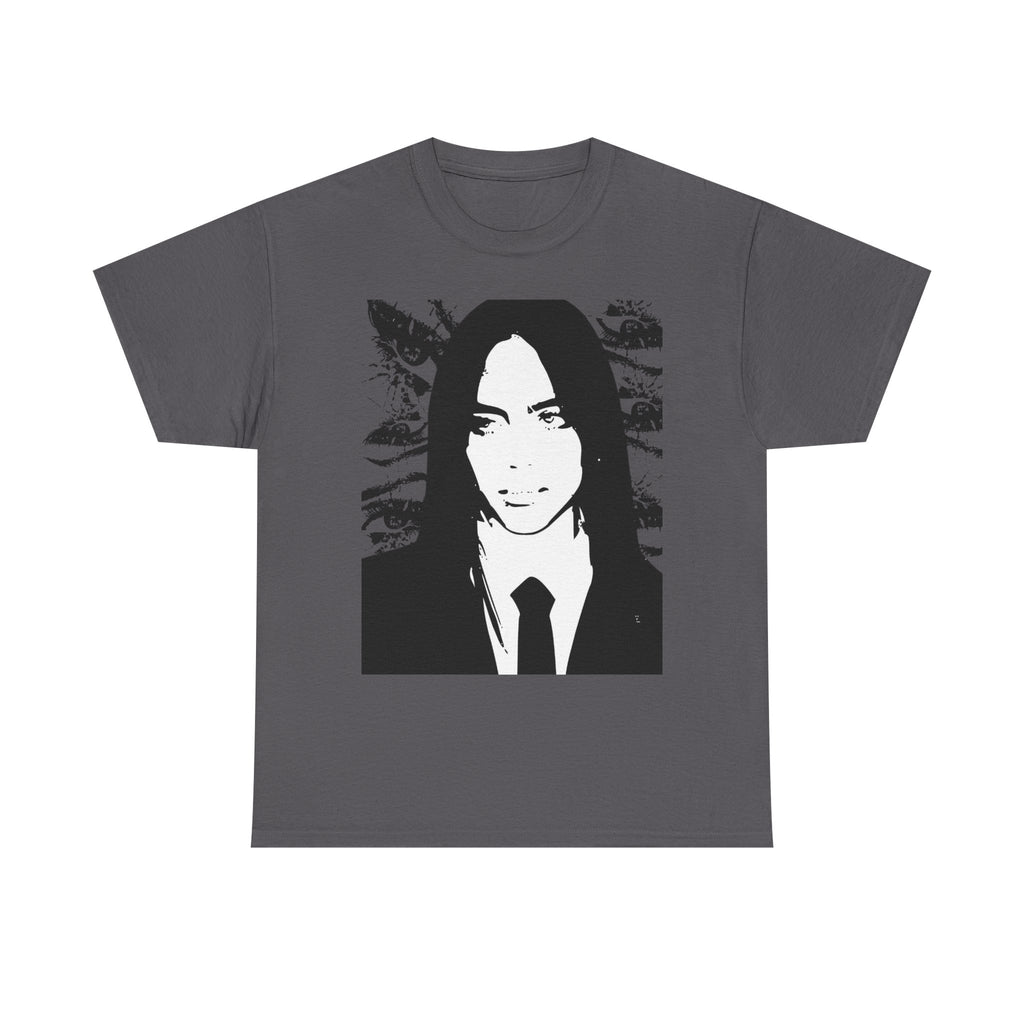 Graphic Tee — Noir Portrait & Eye Collage T-Shirt