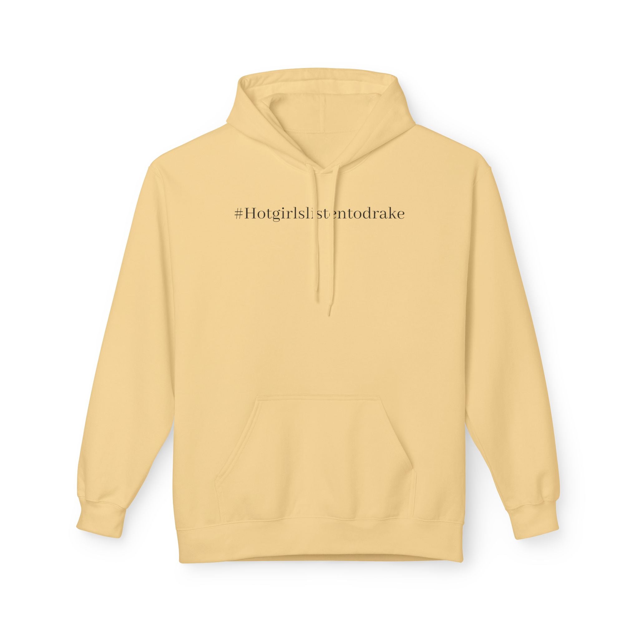 Drake Champagne Illustration Hoodie — "The Calm" Graphic Fleece