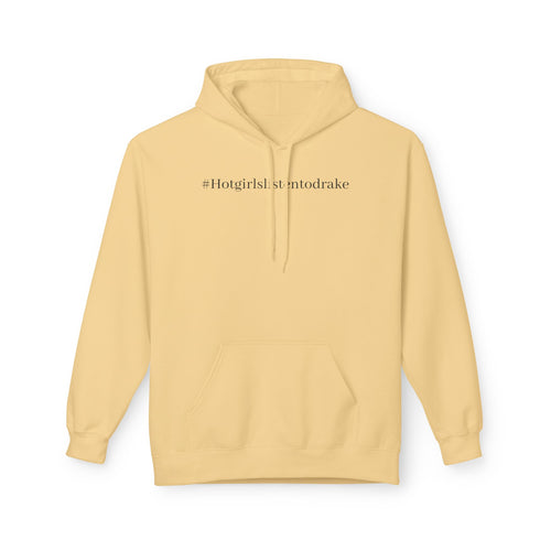 Drake Champagne Illustration Hoodie — "The Calm" Graphic Fleece