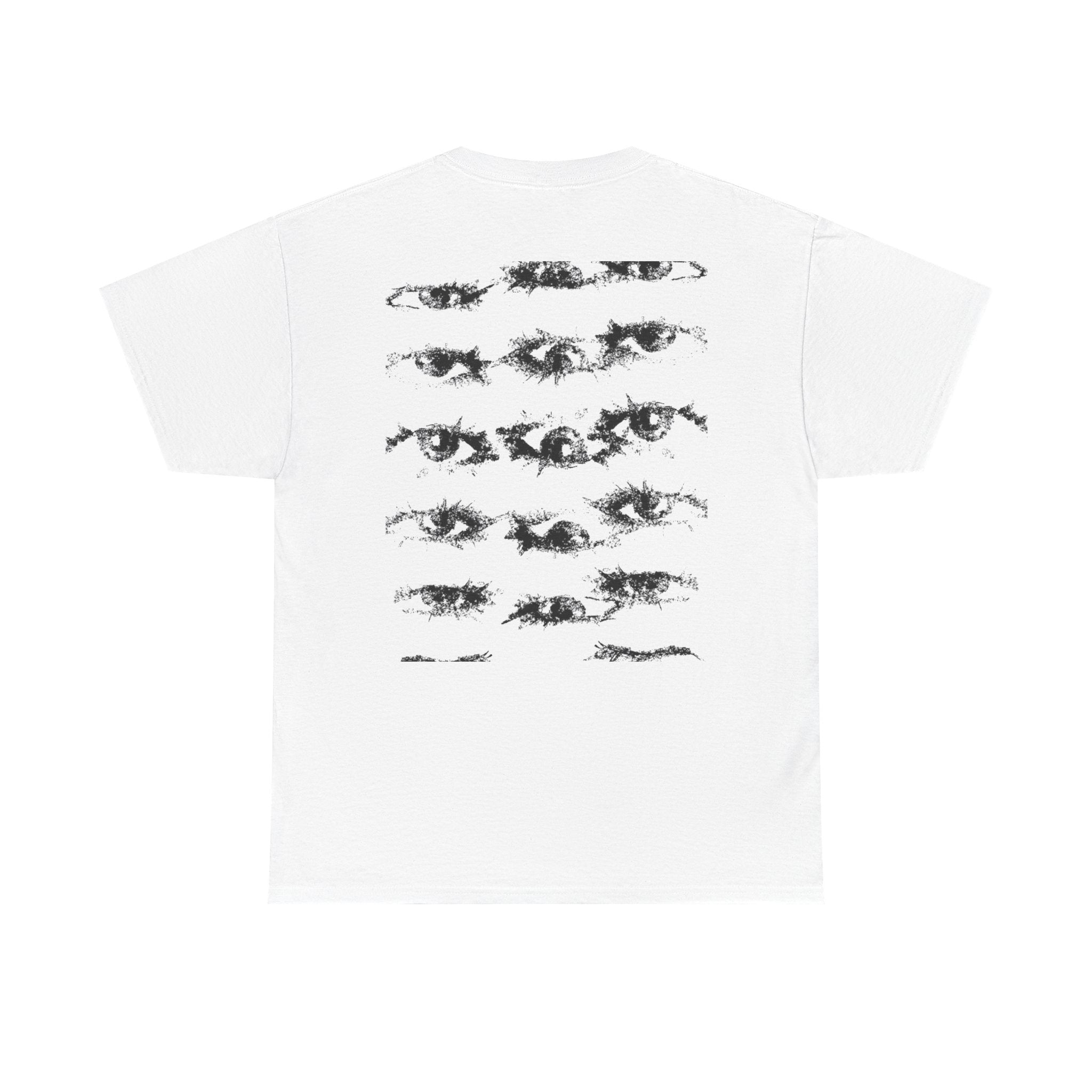 Graphic Tee — Noir Portrait & Eye Collage T-Shirt
