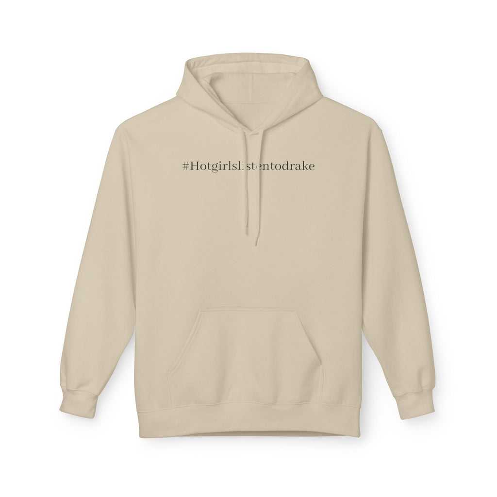 Drake Champagne Illustration Hoodie — "The Calm" Graphic Fleece