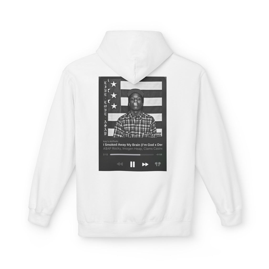 ASAP Graphic Hoodie — Vintage Photo & Music Player Back Print