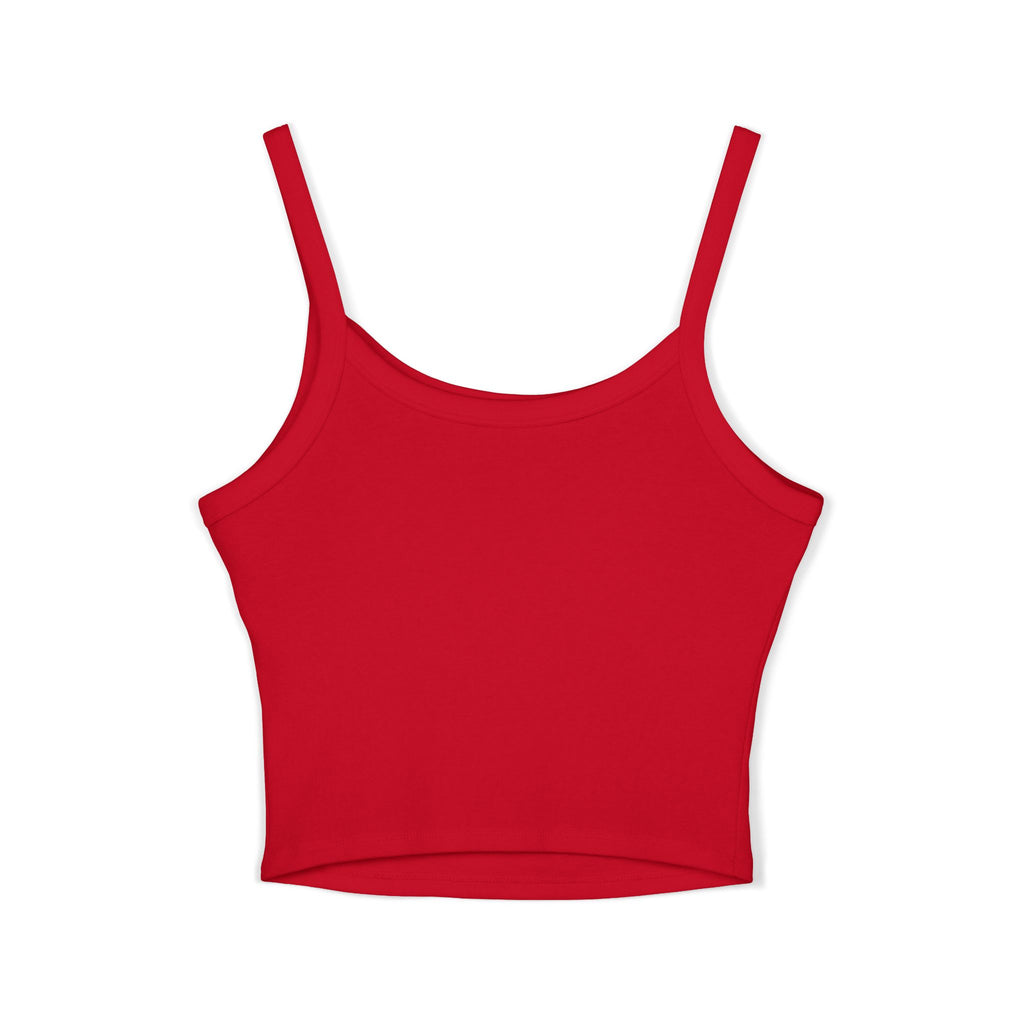 Tank Top with Small Vintage Tiger Face  Cute Minimalist Animal Crop Top