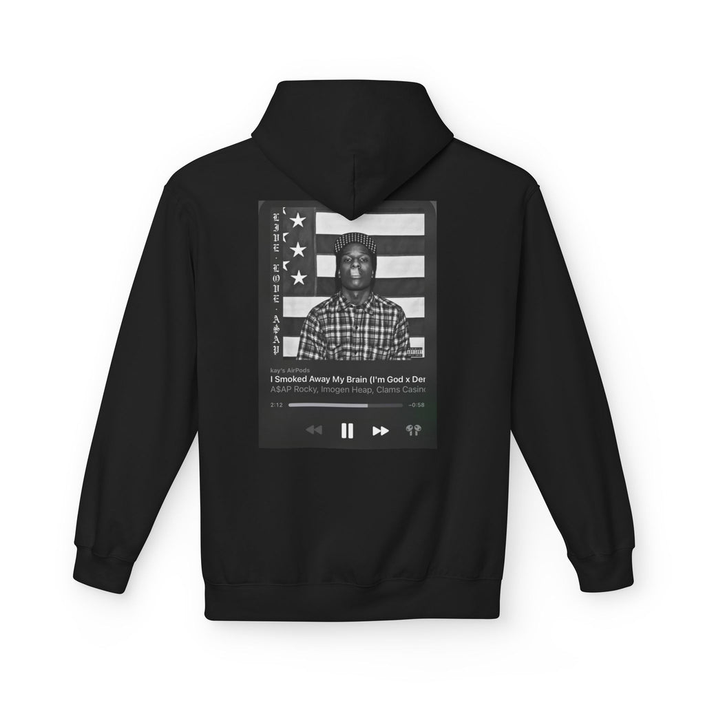 ASAP Graphic Hoodie — Vintage Photo & Music Player Back Print